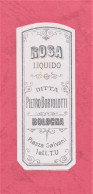 Etiquettes Parfume, Parfume Labes, Etichette Profumeria Pietro Bortolotti- Rosa Liquido. 79x 32mm- - Etiquetas