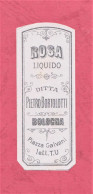 Etiquettes Parfume, Parfume Labes, Etichette Profumeria Pietro Bortolotti- Rosa Liquido. 79x 32mm- - Labels