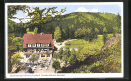 AK Komotau / Chomutov, Gastwirtschaft 3. Grundmühle  - Czech Republic