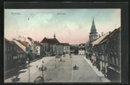 AK Komotau / Chomutov, Marktplatz  - Tchéquie