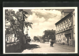 AK Prunérov, Hauptstrasse Im Ort  - Czech Republic