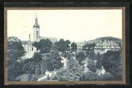 AK Weipert / Vejprty, Teilansicht Mit Kirche  - Czech Republic