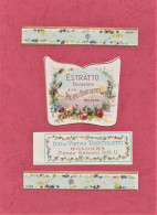 Etiquettes Parfume, Parfume Labes, Etichette Profumeria Pietro Bortolotti-Estratto Finissimo. 42x 39mm- - Etiquetas