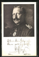 AK Portrait Von Kaiser Wilhelm II. In Galauniform  - Königshäuser