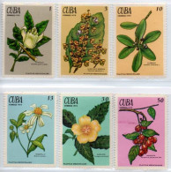 CUBA 1970 - Medicinal Plants (6), MNH - Ongebruikt