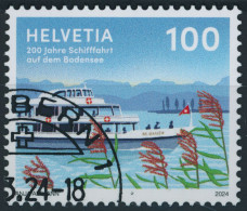 Suisse - 2024 - Schifffahrt Bodensee - Ersttag Stempel ET - Used Stamps