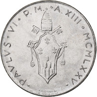 Vatican, Paul VI, 50 Lire, 1975 (Anno XIII), Rome, Acier Inoxydable, SPL+ - Vaticano (Ciudad Del)