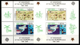 Türkisch-Zypern Block 24A - 24B Postfrisch #JG859 - Used Stamps