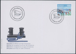 Suisse - 2024 - Schifffahrt Bodensee - Brief - Sonderstempel - Storia Postale