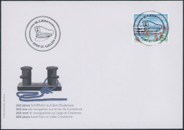 Suisse - 2024 - Schifffahrt Bodensee - Brief - Sonderstempel • Voll - Storia Postale