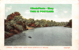 R451143 London. Hyde Park. View From Serpentine Bridge - Andere & Zonder Classificatie