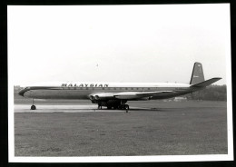 Fotografie Flugzeug De Havilland Comet, Passagierflugzeug Der Malaysian Air, Kennung 9M-ADB  - Luftfahrt