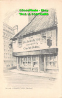 R451395 London. The Old Curiosity Shop. W. Barton. Pencil Sketch Reproduction - Other & Unclassified