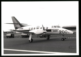 Fotografie Flugzeug, Niederdecker Passagierflugzeug Northwest Airlink, Kennung N370MT  - Luftfahrt