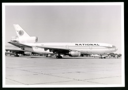 Fotografie Flugzeug Douglas DC-10, Passagierflugzeug National  - Aviation