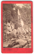 Fotografie Unbekannter Fotograf, Ansicht Trusetal, Blick Auf Den Trusentaler Wasserfall  - Plaatsen