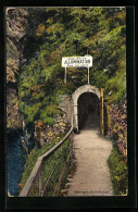 AK Meiringen, Höhle In Der Aareschlucht  - Meiringen