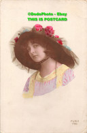 R451629 Furia. Woman With Big Hat. Postcard - Monde