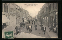 CPA Cayeux-sur-Mer, Avenue De La Gare  - Cayeux Sur Mer