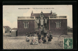 CPA Cayeux-sur-Mer, Ville Notre-Dame, Vue Prise De La Mer  - Cayeux Sur Mer