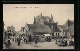 CPA Cayeux-sur-Mer, Place Du Marche  - Cayeux Sur Mer