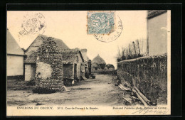 CPA Crotoy, Cour De Ferme A La Bassee  - Le Crotoy