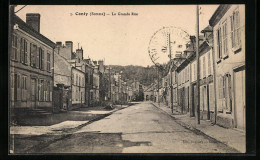 CPA Conty, La Grande Rue, Vue De La Rue  - Rue