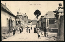 CPA Caix, Rue Du Pont  - Other & Unclassified