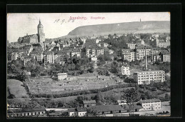 AK Annaberg /Erzgebirge, Teilansicht Mit Kirche  - Andere & Zonder Classificatie