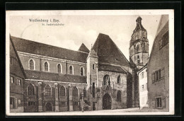 AK Weissenburg I. Bay., St. Andreaskirche  - Weissenburg