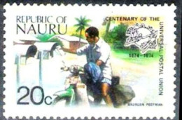 629  Motorcycles - Postmen - Nauru Yv 113 - 1,75 (9) - Motorfietsen