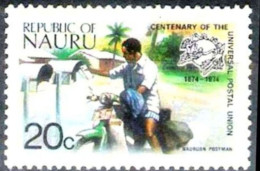 629  Motorcycles - Postmen - Nauru Yv 113 - 1,75 (9) - Motorräder