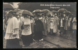 AK Wien, XXIII. Eucharistischer Kongress 1912, Festprozession, Geistliche  - Andere & Zonder Classificatie