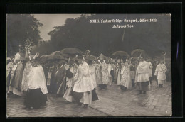 AK Wien, XXIII. Eucharistischer Kongress 1912, Festprozession  - Andere & Zonder Classificatie