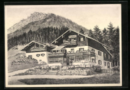 AK Neuhaus /Schliersee, Hotel Bergfrieden  - Schliersee