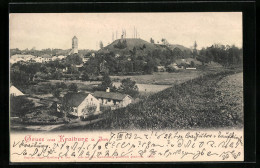 AK Kraiburg A. Inn, Panorama Mit Kirche  - Sonstige & Ohne Zuordnung