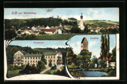 AK Wartenberg, Sanatorium, Rocklfing, Panorama  - Altri & Non Classificati