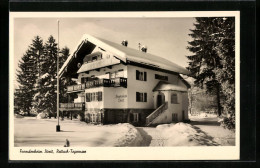 AK Rottach-Tegernsee, Gasthaus Streit In Winterlicher Landschaft  - Tegernsee