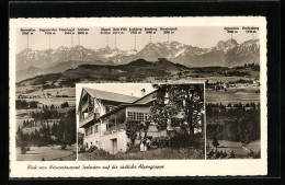 AK Seeg I. Allg., Weinrestaurant Seeleuten Und Blick Auf Die Südliche Alpengruppe  - Sonstige & Ohne Zuordnung