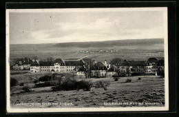 AK Ansbach, Genesungsheim Strüth, Rückansicht Mit Blick Auf Wasserzell  - Ansbach