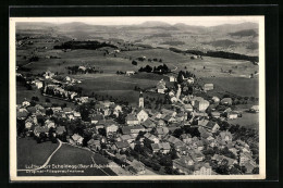 AK Scheidegg /Allg., Gesamtansicht Vom Flugzeug Aus  - Other & Unclassified