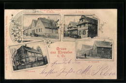 CPA Kirweiler, Gasthaus Zur Traube, Pfarrhaus, J. Jacob  - Other & Unclassified