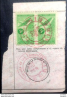 D2266 Postal Money Order Receipt From Victoria De Las Tunas Post Office In 1955 - Tax Was Paid With Two 5c Air Post Stam - Lettres & Documents