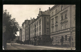 Foto-AK Augsburg, Am Photo-Atelier Augusta Singerstrasse 1908  - Augsburg