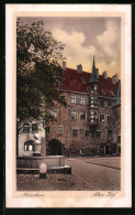 AK München, Alter Hof Mit Brunnen  - Muenchen