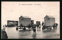 CPA Malo-les-Bains, Les Cabines  - Malo Les Bains