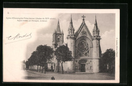 CPA Onnaing-lez-Valenciennes, L`Eglise  - Valenciennes