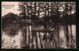 CPA Eppe-Sauvage, Etang Du Moulin, Canotage  - Autres & Non Classés