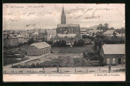 CPA Wignehies, Vue Partielle Avec L'Église  - Other & Unclassified