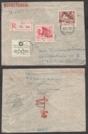 China PRC 1962 Lhasa Tibet Registered Cover To Kalimpong Darjeeling India - Lettres & Documents